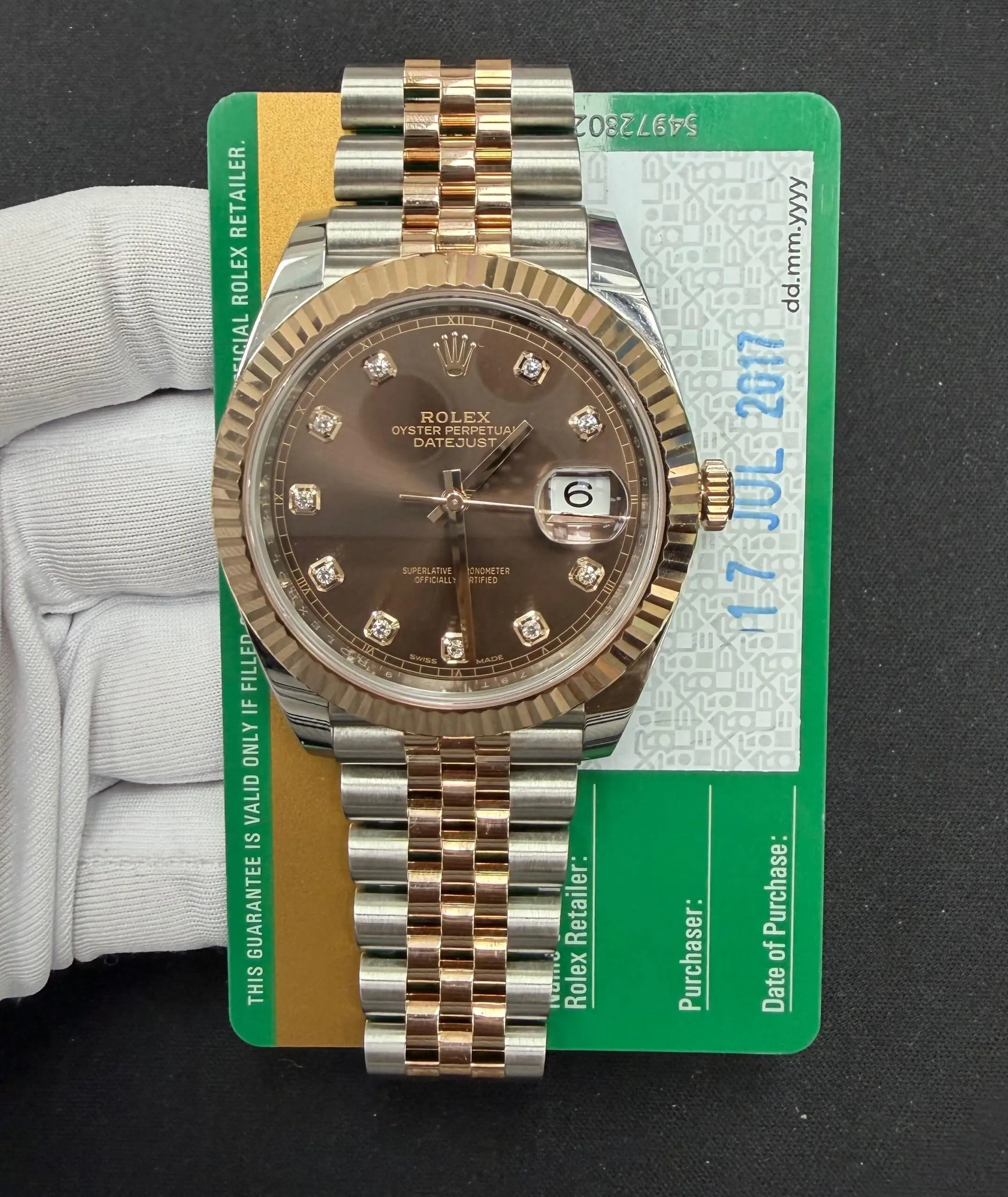 ROLEX DATEJUST 3701LW