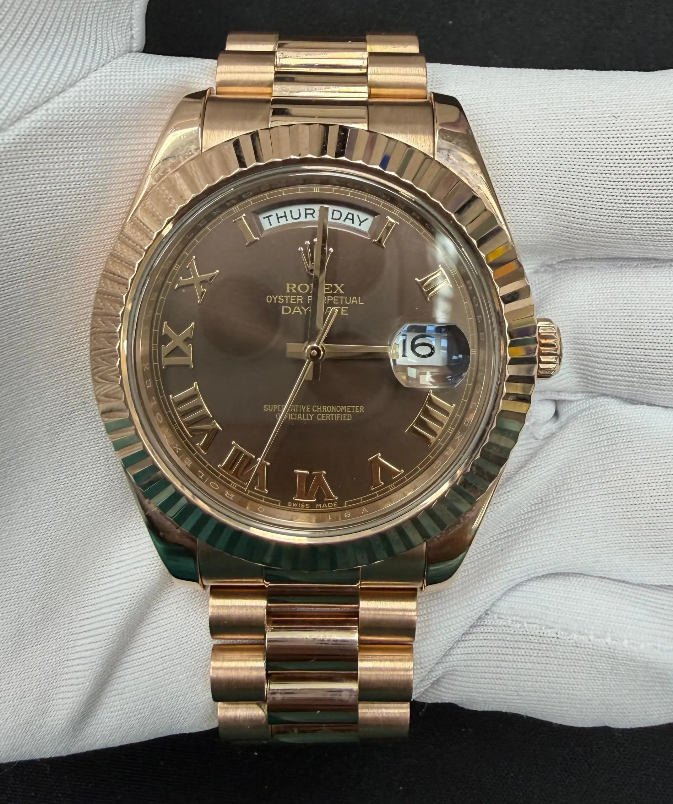 ROLEX DAY DATE II 3828LW