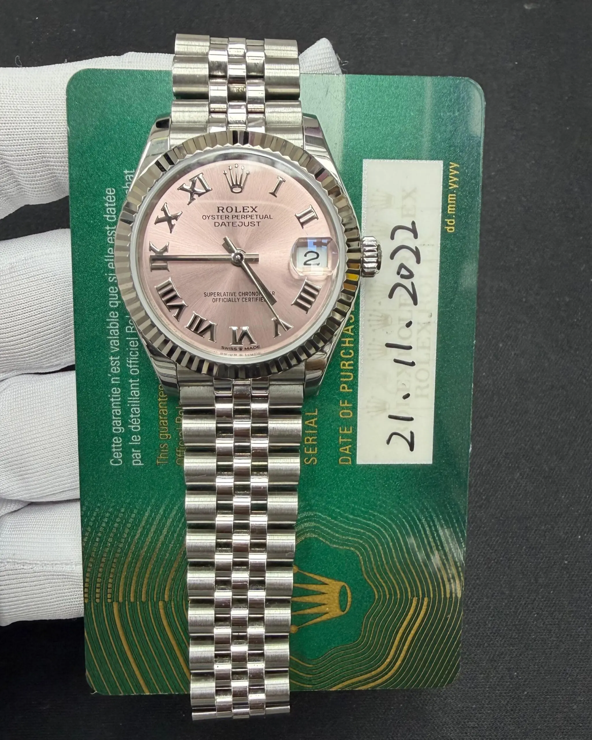 ROLEX DATEJUST 3831LW