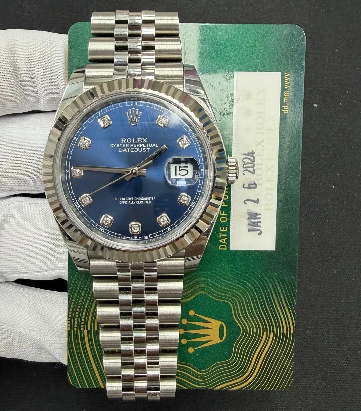 ROLEX DATEJUST 3832LW