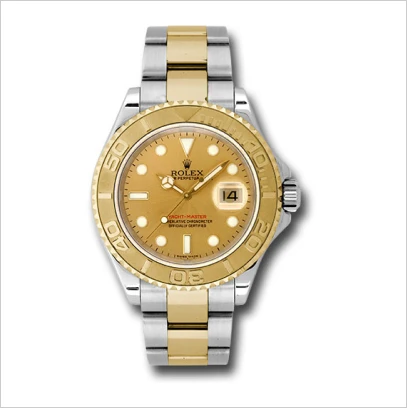 Rolex Yatchmaster Watch Golden