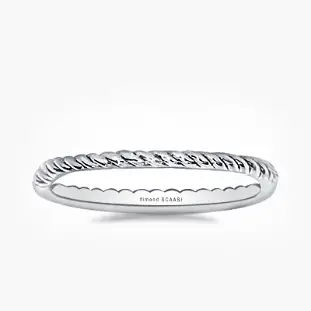 textured wedding ring with twisted band for women - a perfect gift for anniversary