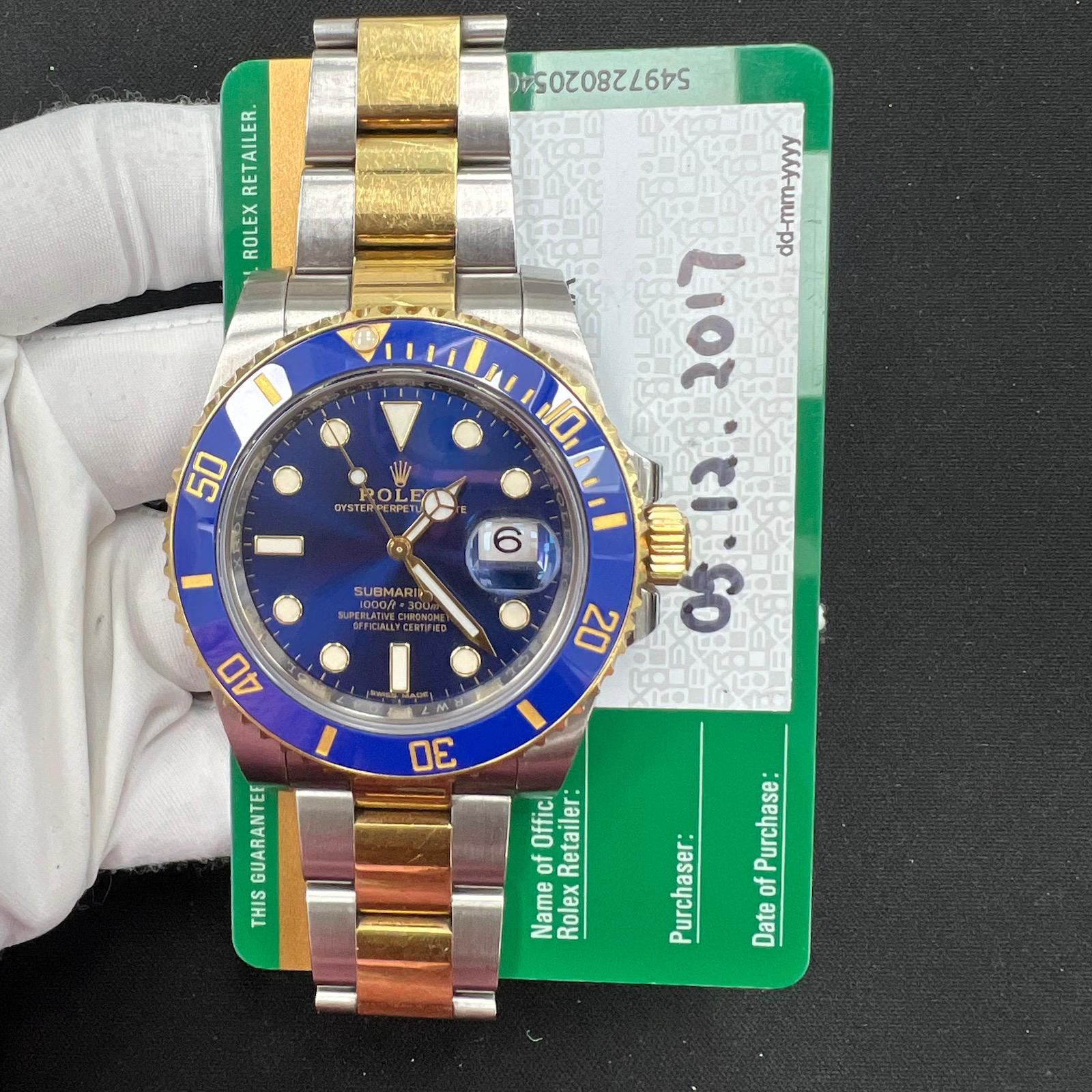 ROLEX SUBMARINER DATE 9292LW