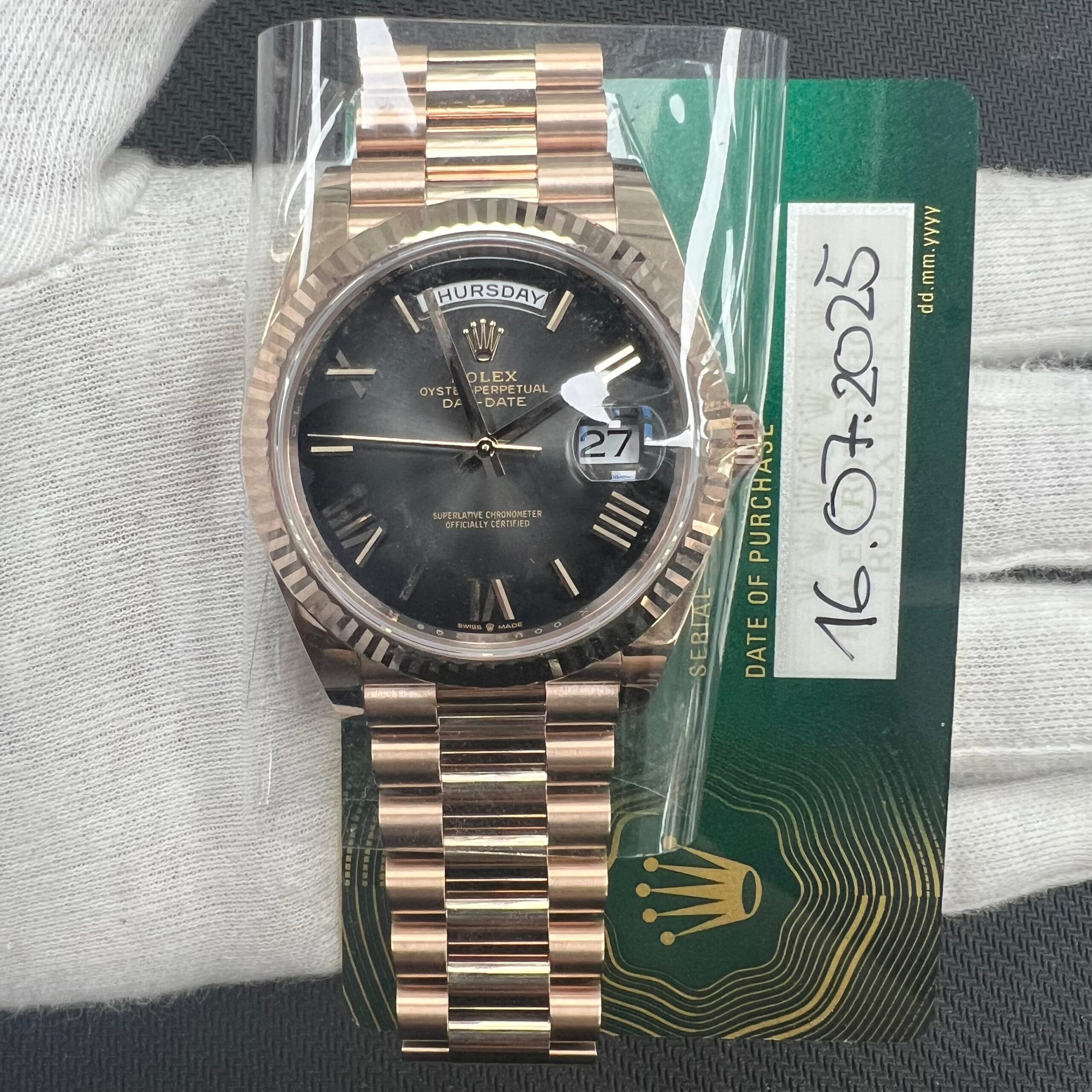 ROLEX DAY DATE 9817LW