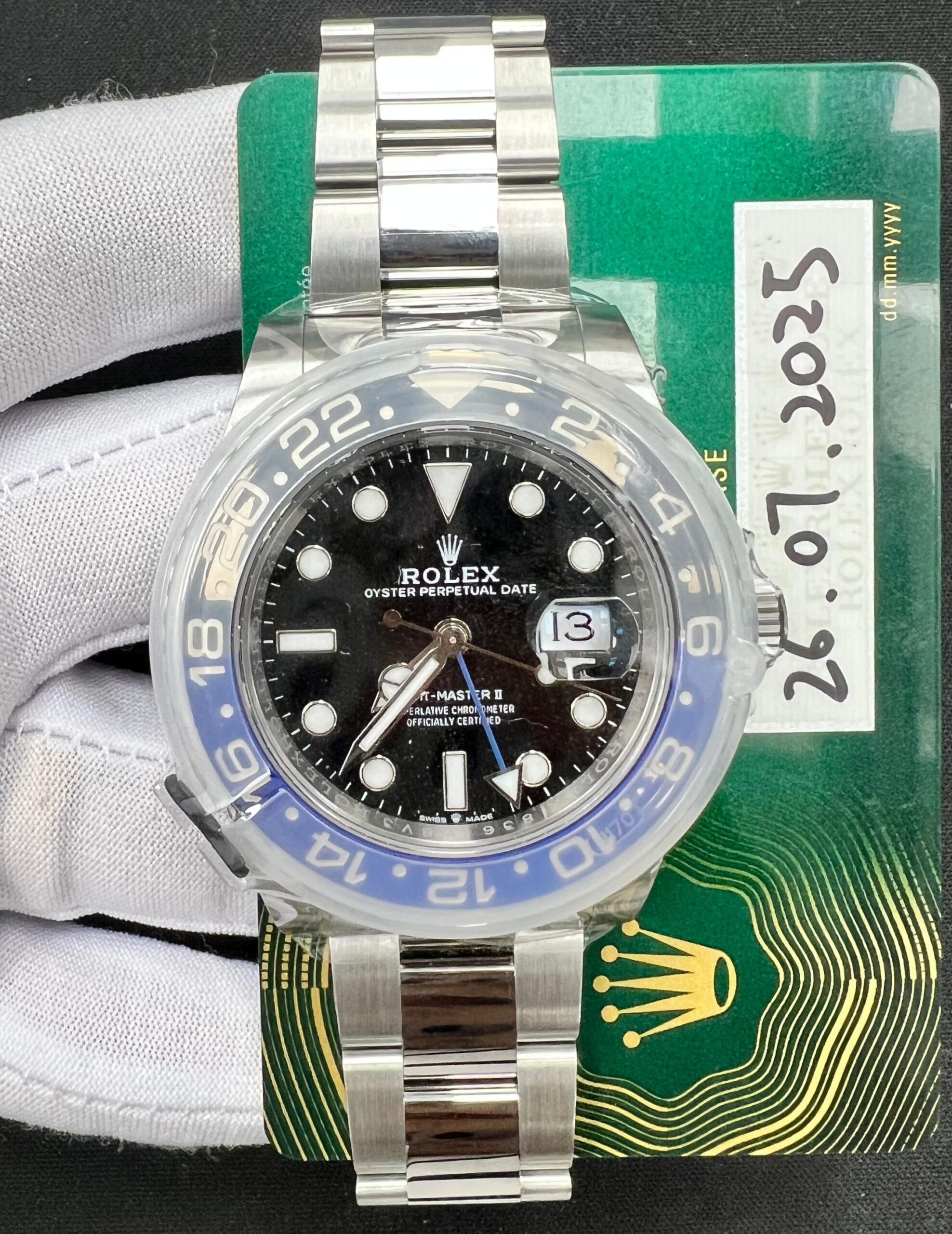 ROLEX GMT MASTER II T3192LW