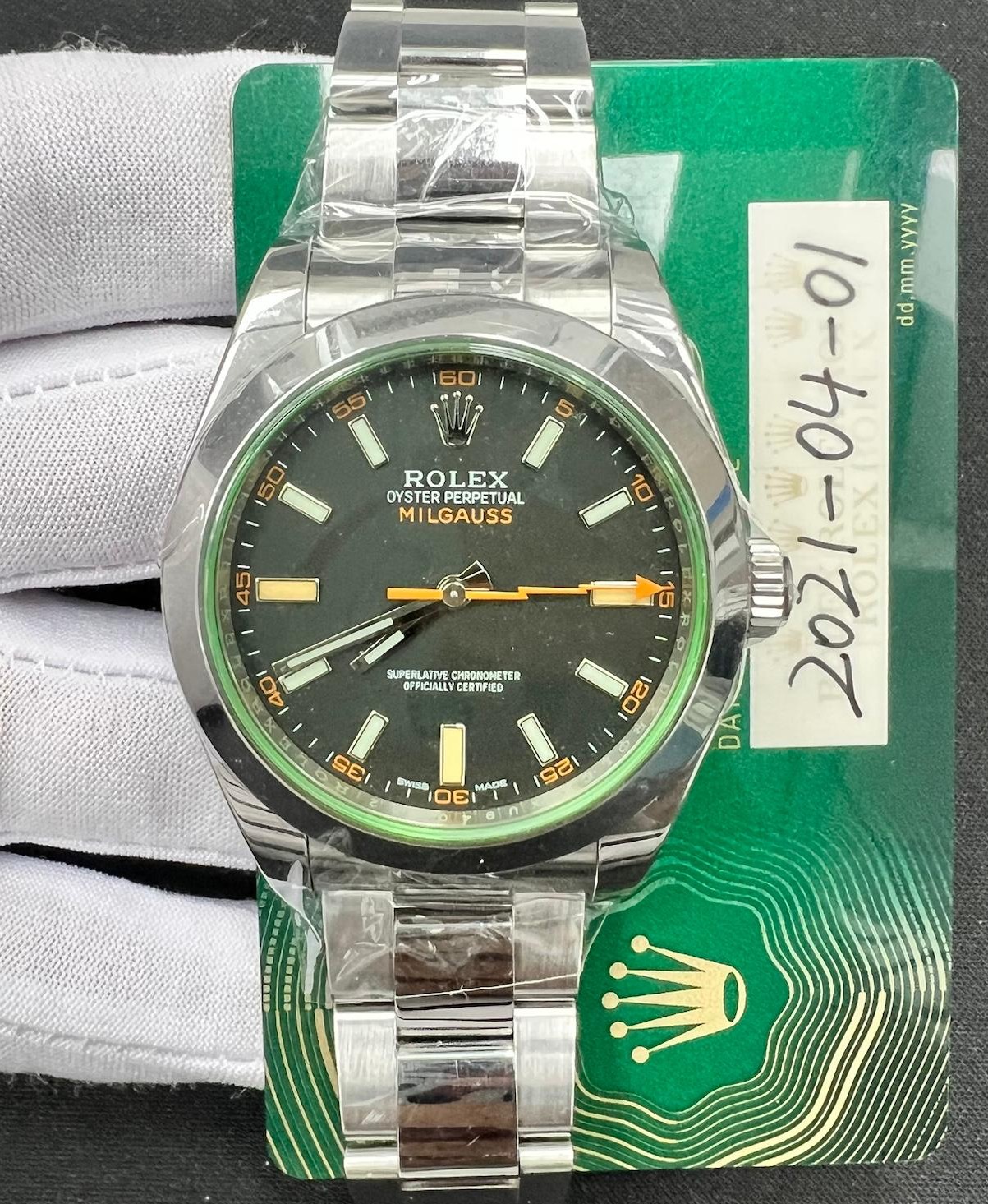 ROLEX MILGAUSS T3198LW