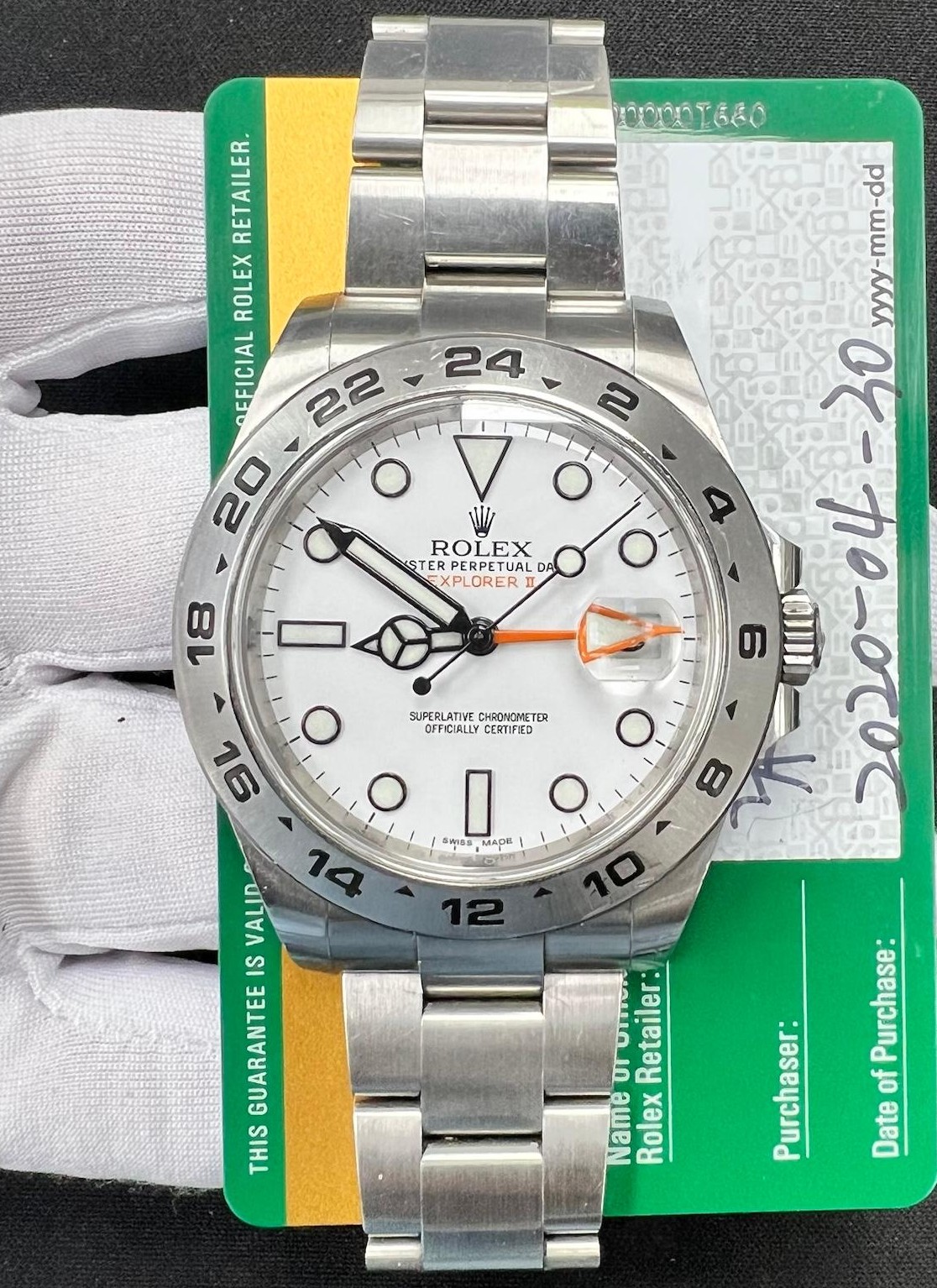 ROLEX EXPLORER II DATE T3235LW