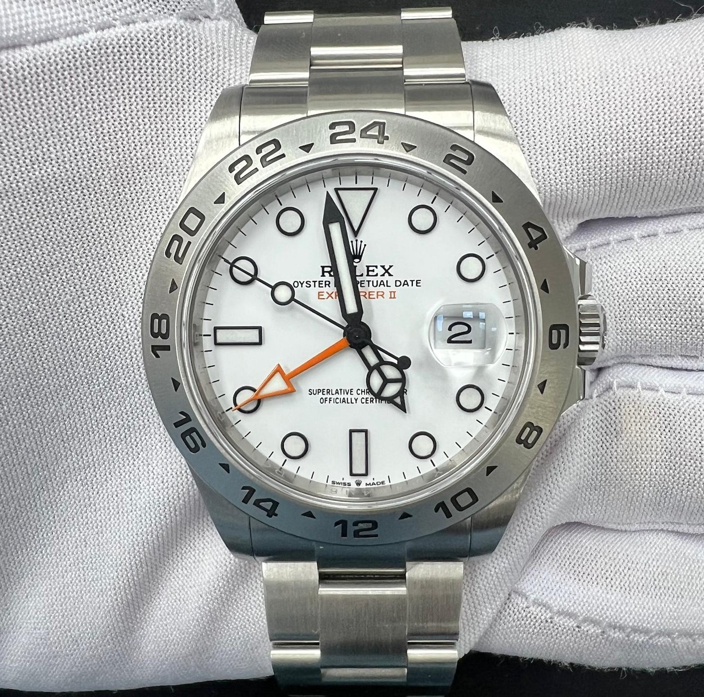 ROLEX EXPLORER II DATE T3250LW