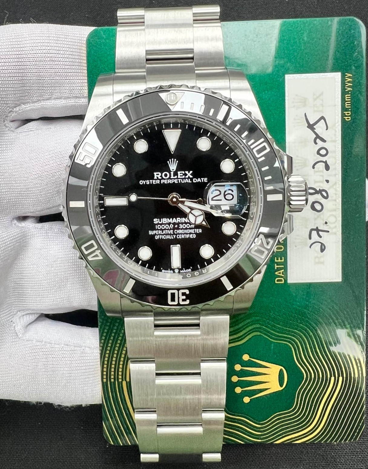 ROLEX SUBMARINER DATE T3262LW
