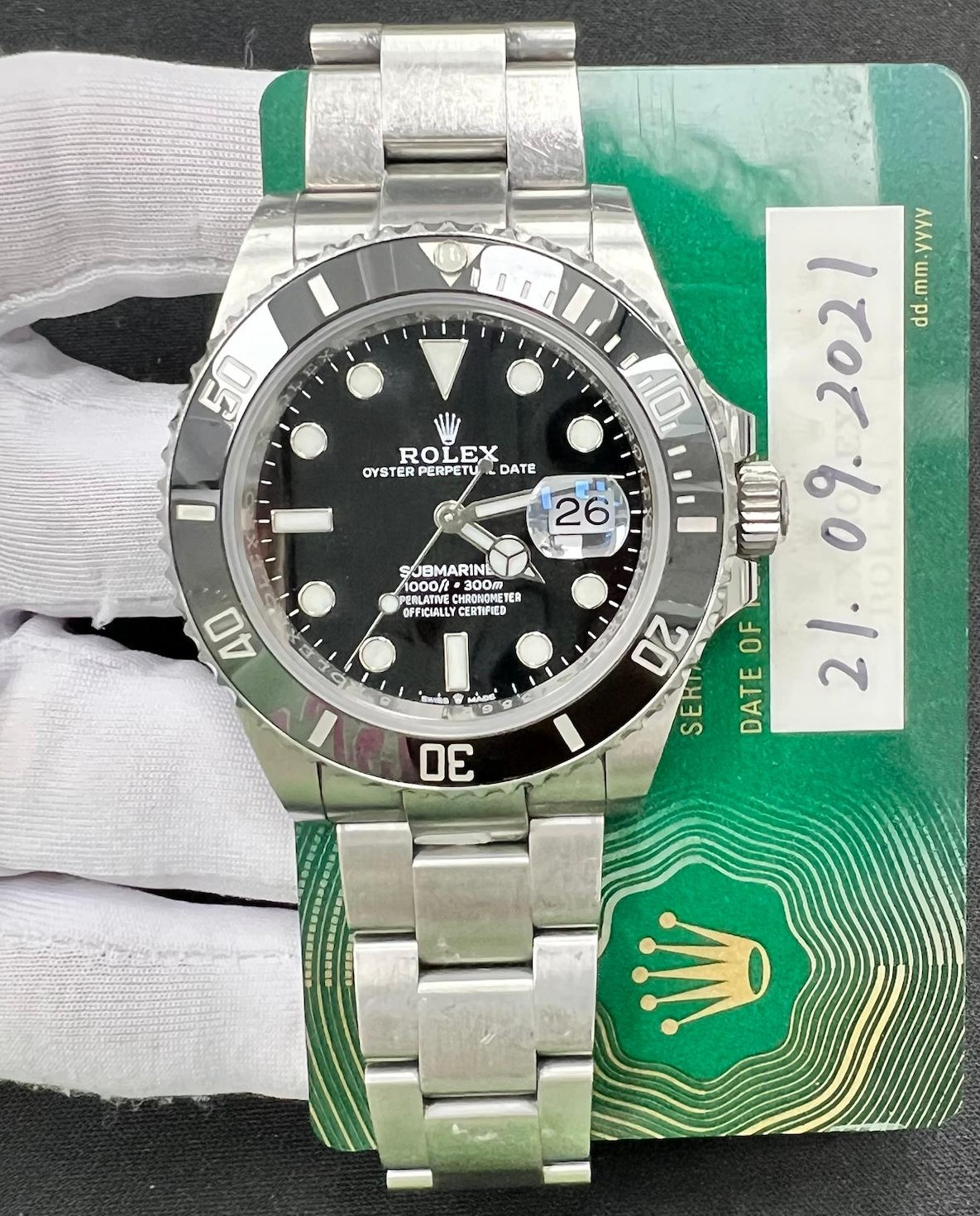 ROLEX SUBMARINER DATE T3284LW