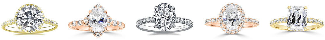Signature Engagement Rings Under $5,000
