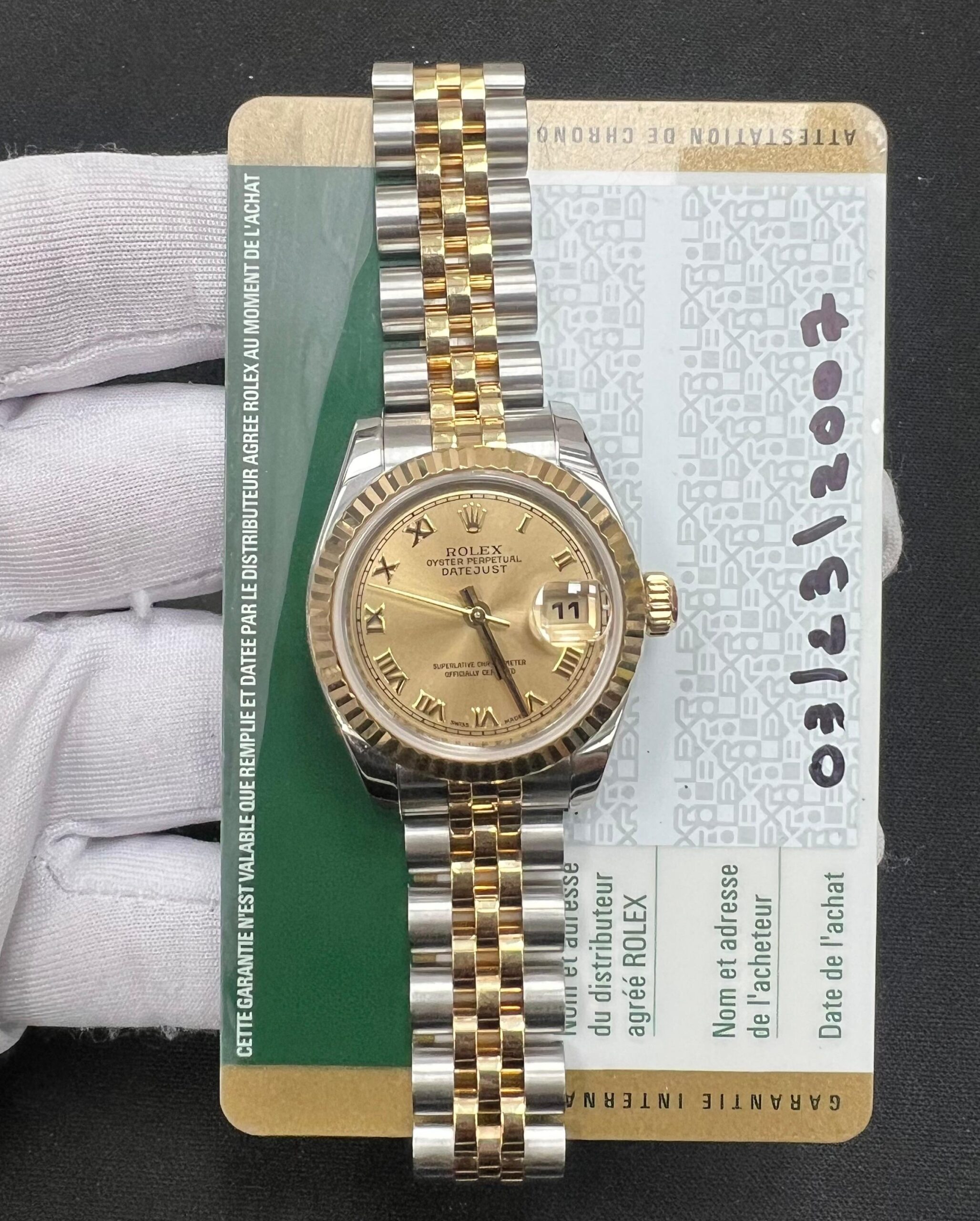 ROLEX LADY DATE JUST 10010LW