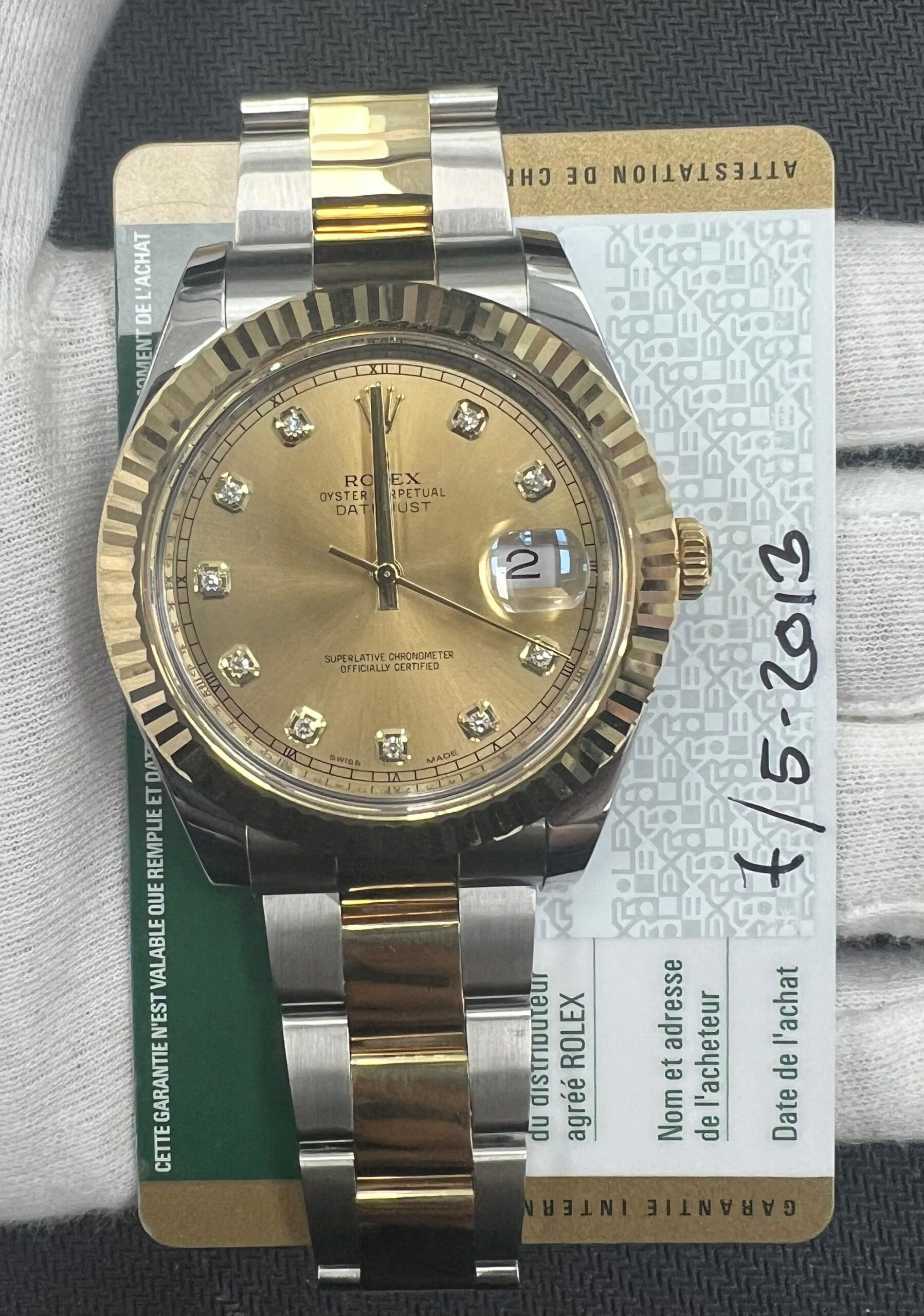 ROLEX DATEJUST II 9562LW