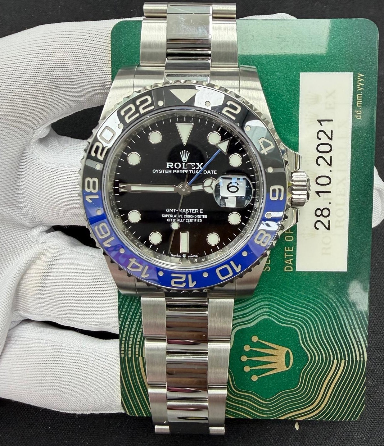 ROLEX GMT MASTER II T3350LW