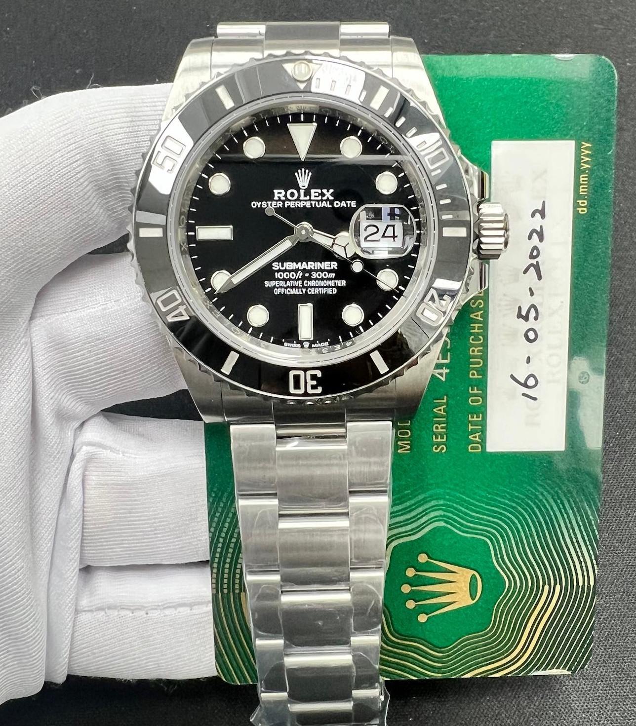 ROLEX SUBMARINER DATE T3292LW