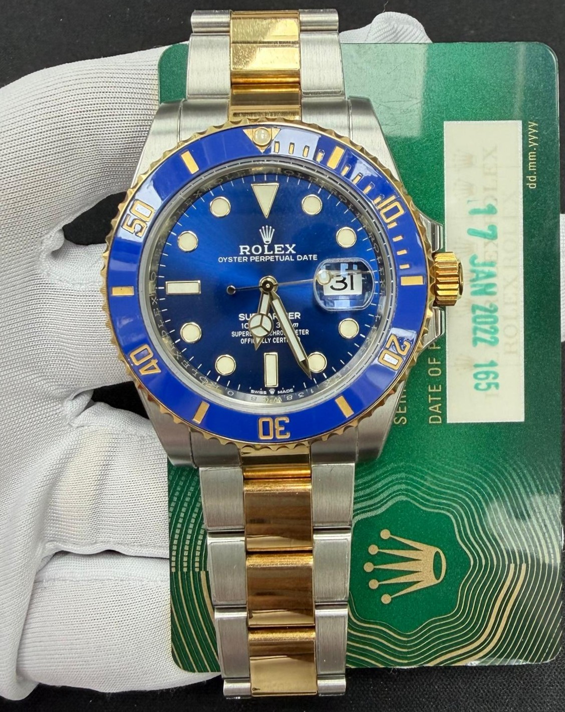 ROLEX SUBMARINER DATE T3311LW