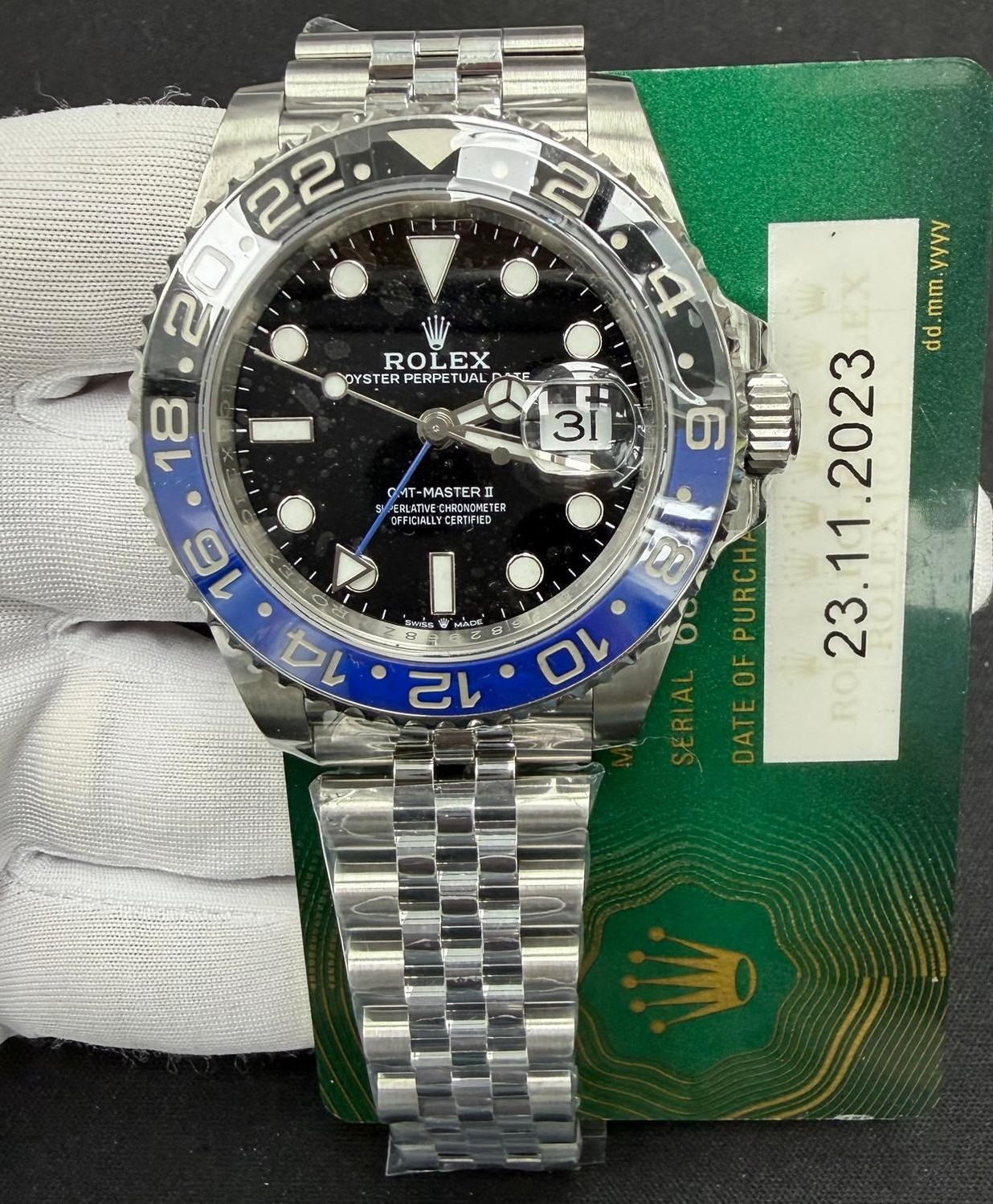 ROLEX GMT MASTER II T3351LW