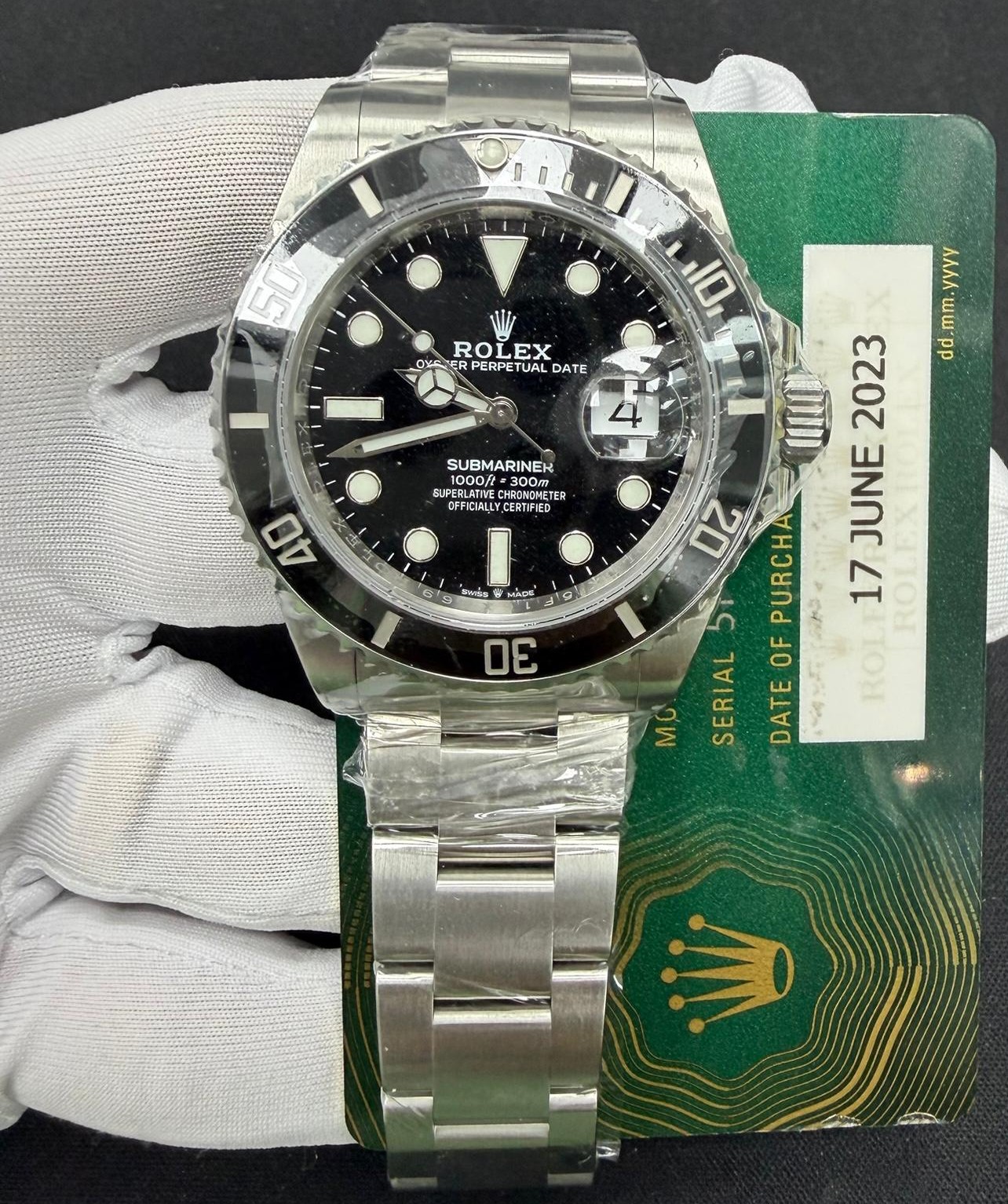 ROLEX SUBMARINER DATE T3352LW